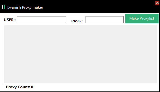 IPVanish Proxy Maker | Get your Private Proxy!