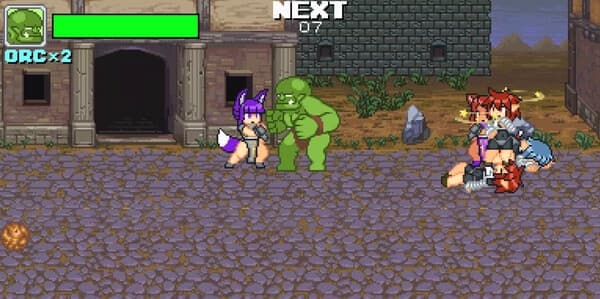 Monster Girl Conquest Records Battle Orc