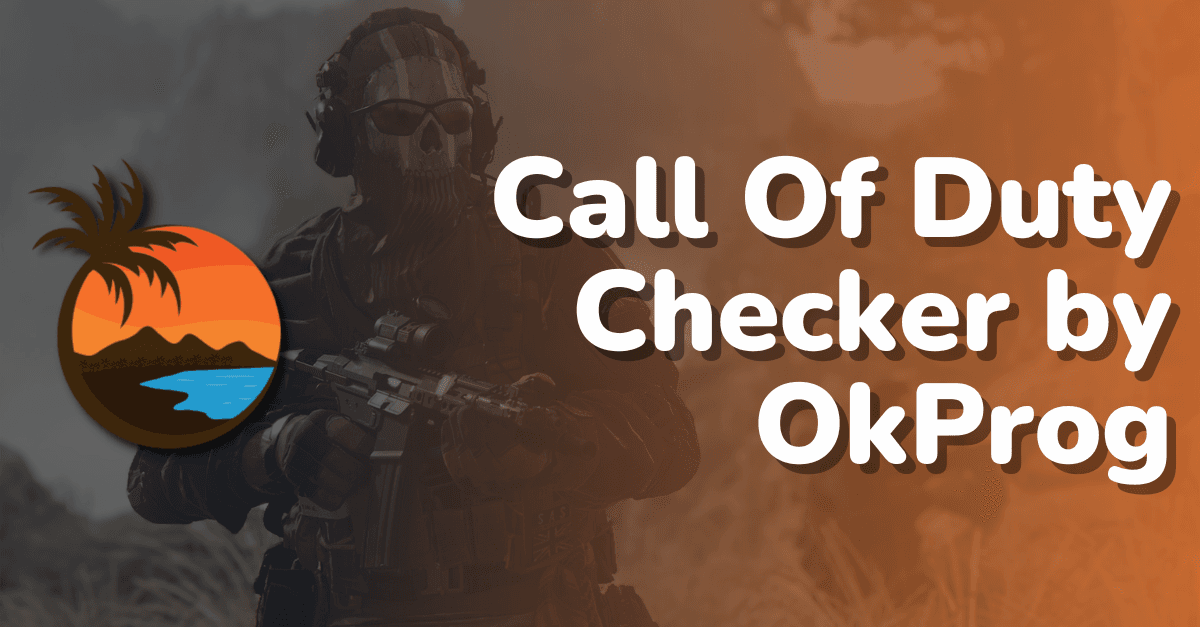 Call Of Duty Checker By OkProg | +500 Threads (Support Ipvanish Proxy)