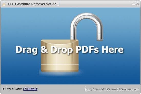 PDF Password Remover + Serial