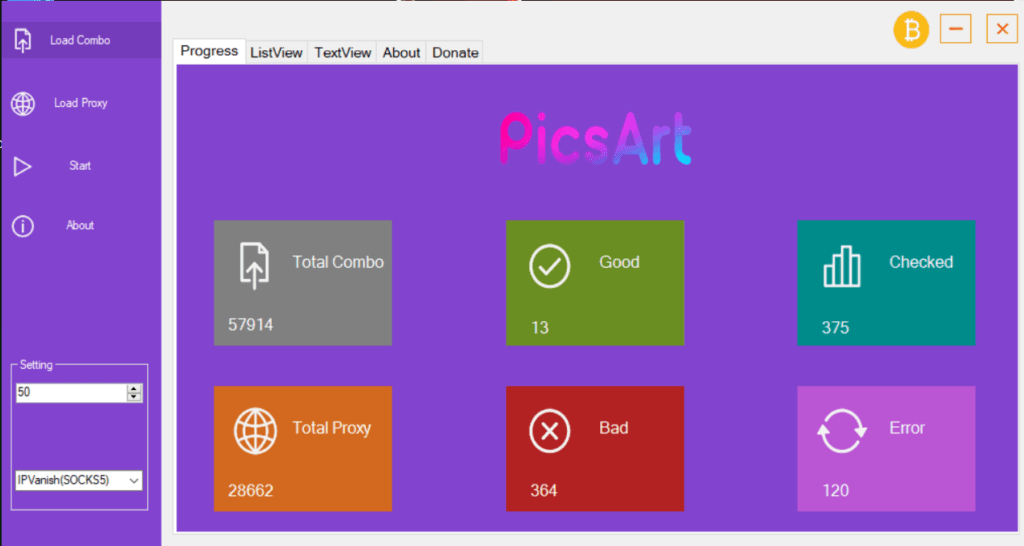 PicsArt Checker By PJ v1.0 + Capture