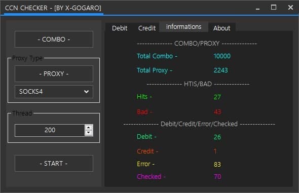 CCN CHECKER BY X-GOGARO