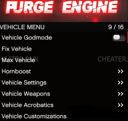 Purge Engine - GTAV