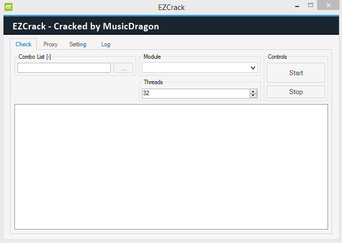 EZCrack v1.7 - Cracked by MusicDragon