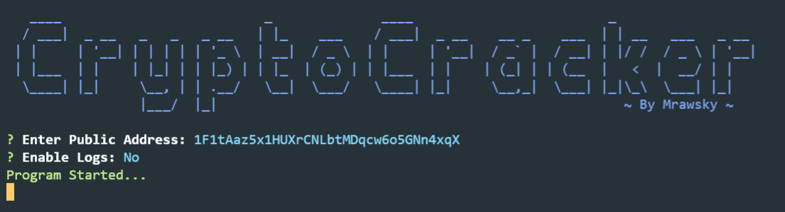 Crypto Wallet Cracker