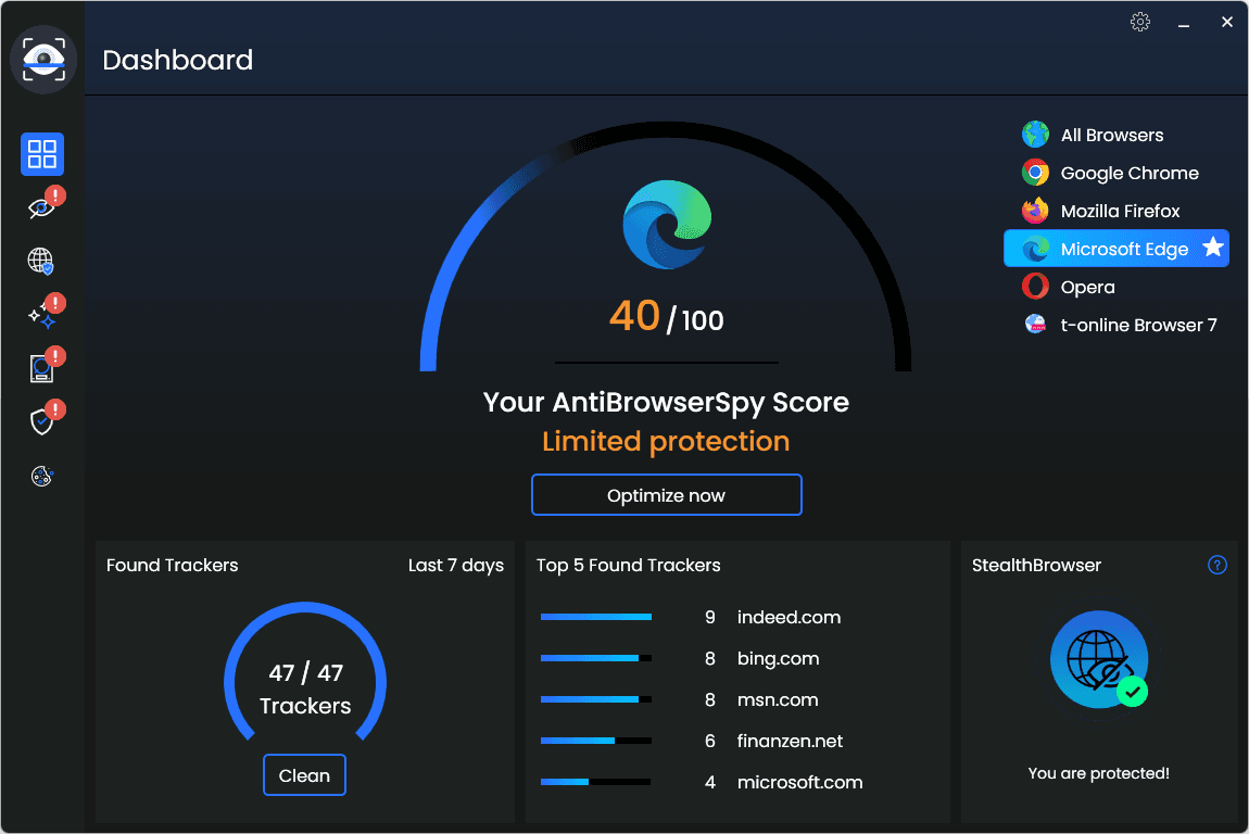 Abelssoft AntiBrowserSpy