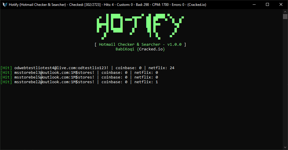 Hotify - Proxyless Checker