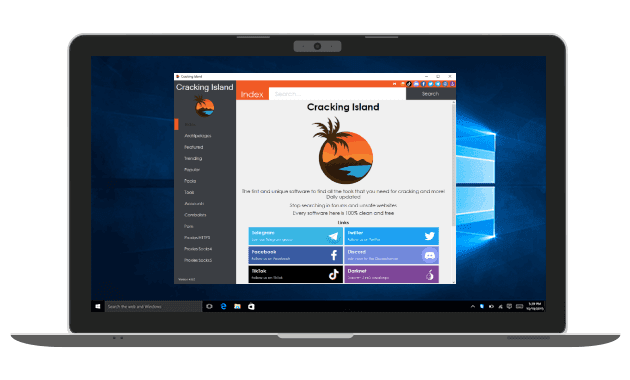 Download Desktop Cracking Island App