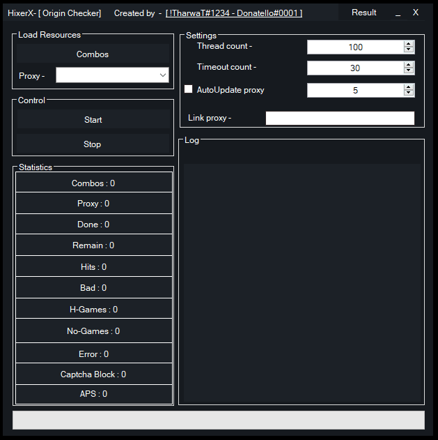 HixerX-Origin | Origin Checker