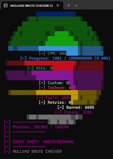 Mullvad Brute Gen Checker