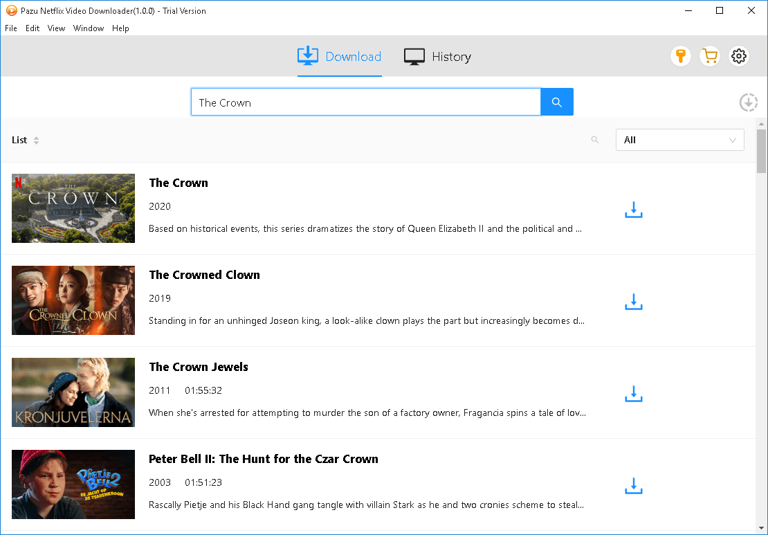 Pazu Netflix Video Downloader