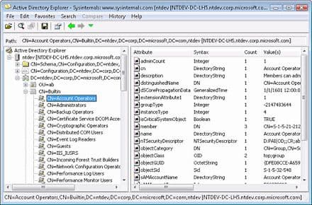 Active Directory Explorer