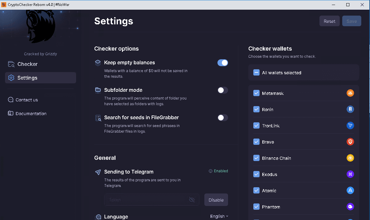 CryptoChecker Reborn v4.0 Cracked by Grizzly | Crypto Log Checker