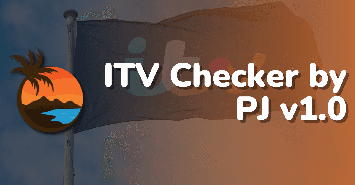ITV CHECKER BY PJ V1.0 BASED ON API