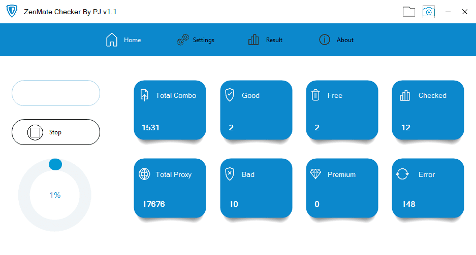 Latest ZenMate Working Checker of 2021 By PJ v1.1