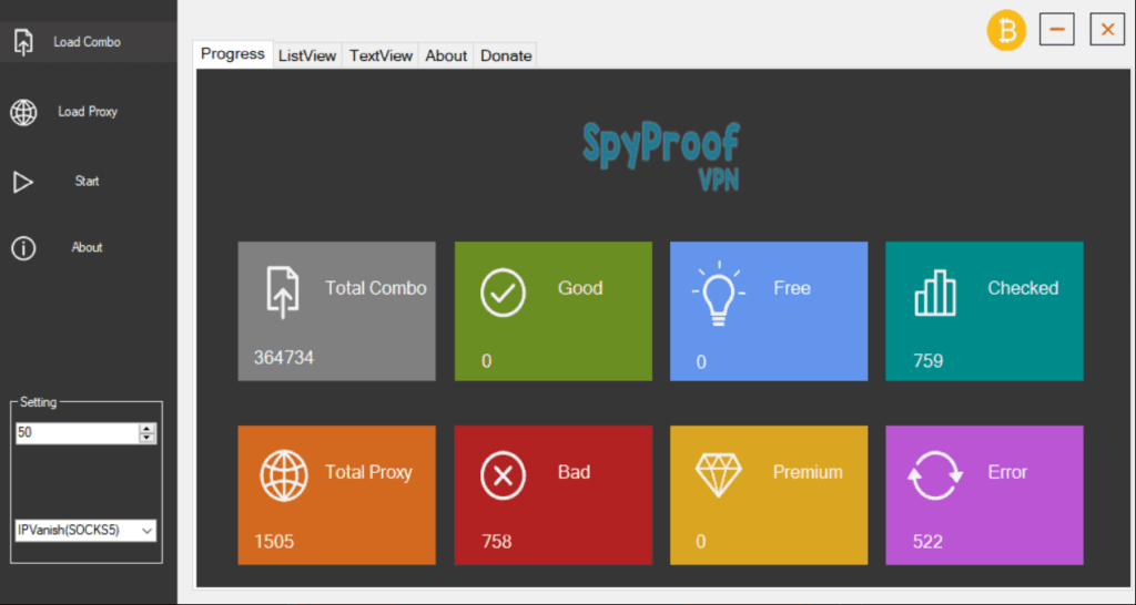 SpyProof VPN checker by PJ v1.0 +Capture