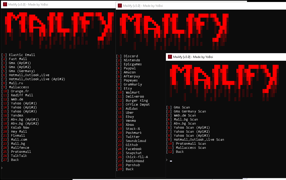 Mailify v3.0 by YoBoi
