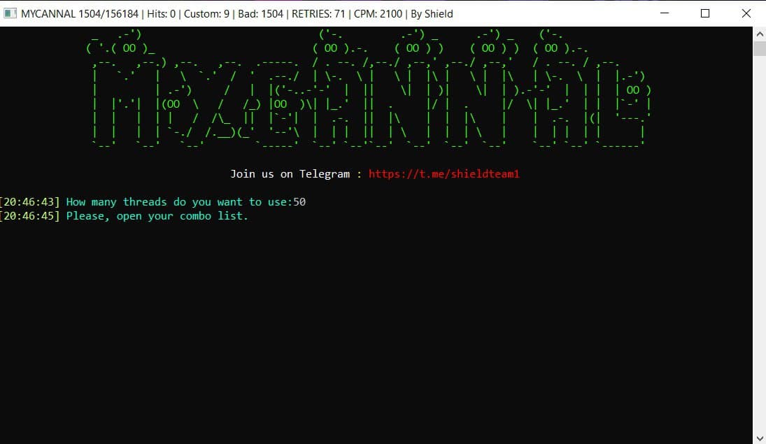 MYCANNAL Proxyless Checker by Shield