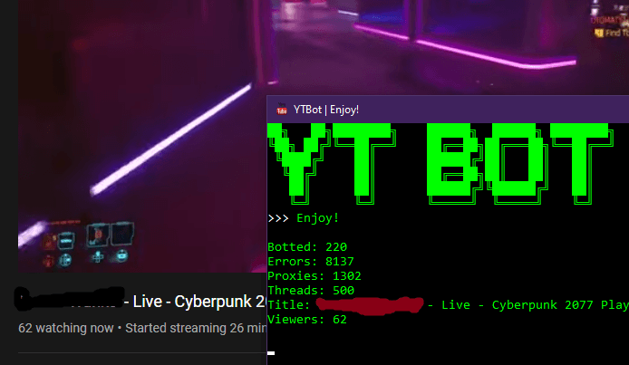 YTBot YouTube Viewer Bot