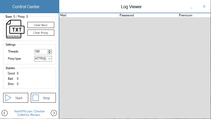 NordVPN Checker by Monacoa