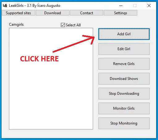 LeakGirls | Automatic Camsite Downloader