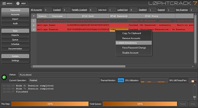 L0phtCrack - Password Auditing