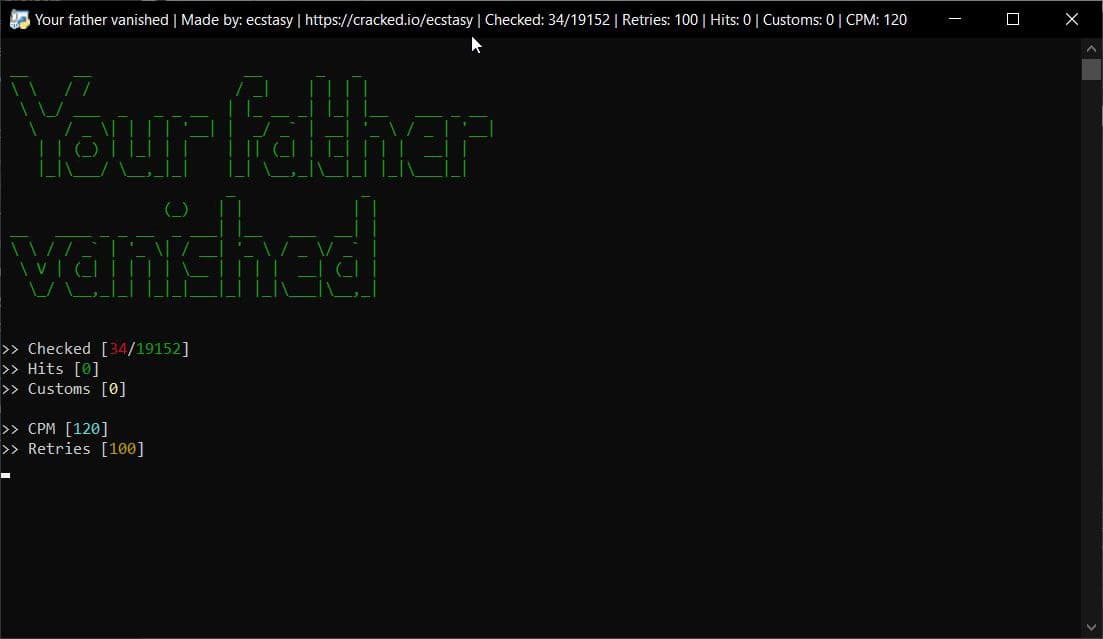 IPVanish Checker By ecstasy