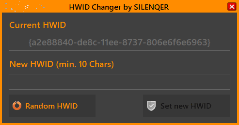 HWID Changer by SILENQER
