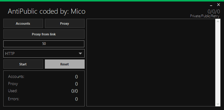 AntiPublic v2.0 Coded by Mico