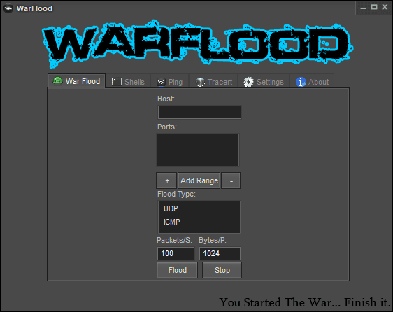 WarFlood DDoSer