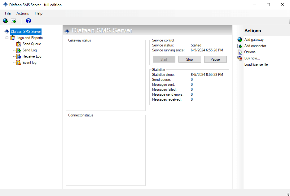 Diafaan SMS Server - Full Edition