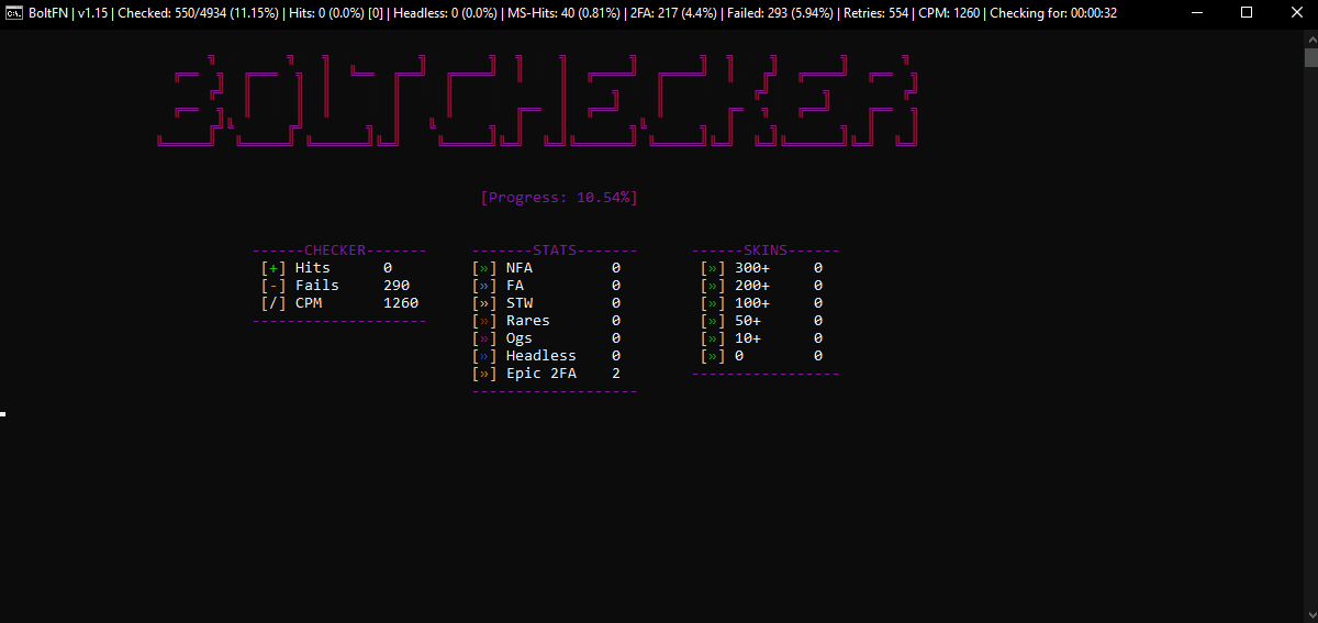 Bolt Checker v1.3.5