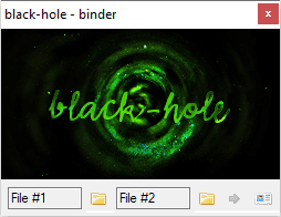 Blackhole Binder