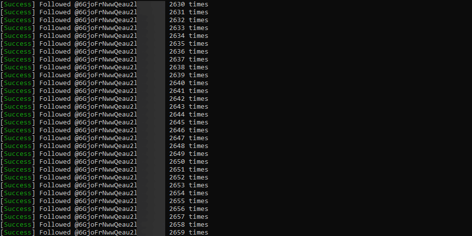 Proxyless Spotify Follow Bot
