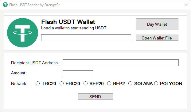 Flash USDT Sender by @Drcrypt0r