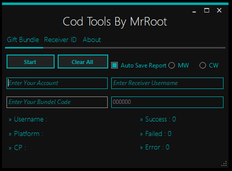 COD Tools by MrRoot