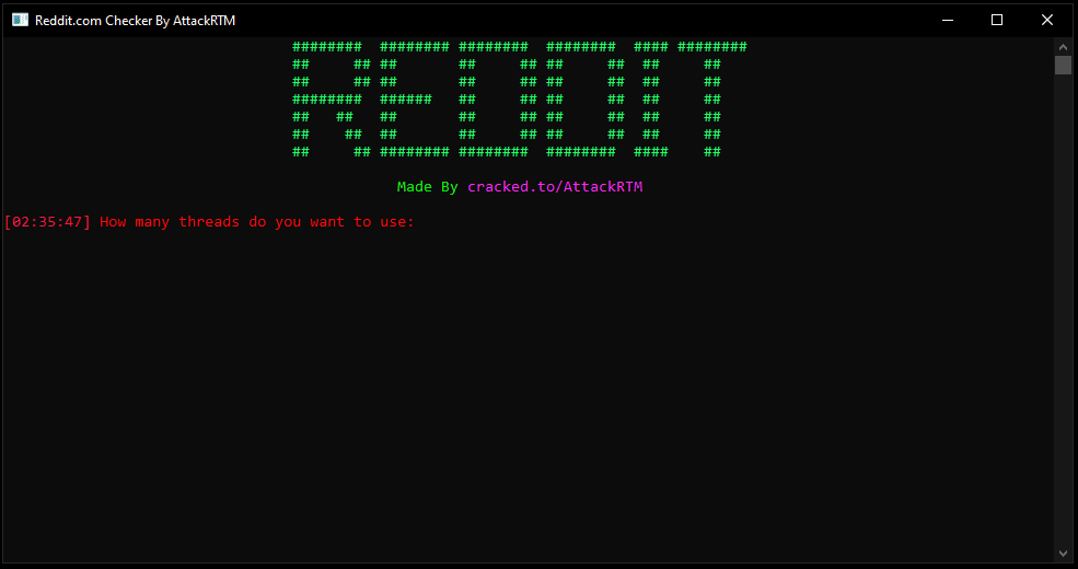 Reddit.com Checker By ATTACKERTM