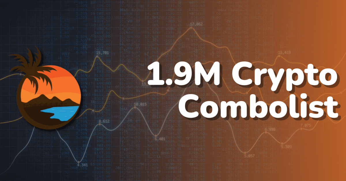 1.9M Crypto Combolist