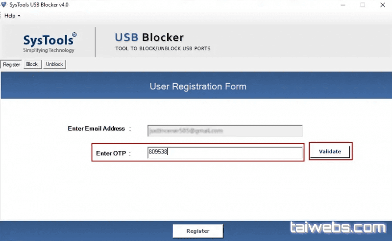 SysTools USB Blocker 5.0