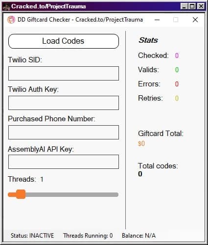 Dunkin Donuts Giftcard Checker - Cracked
