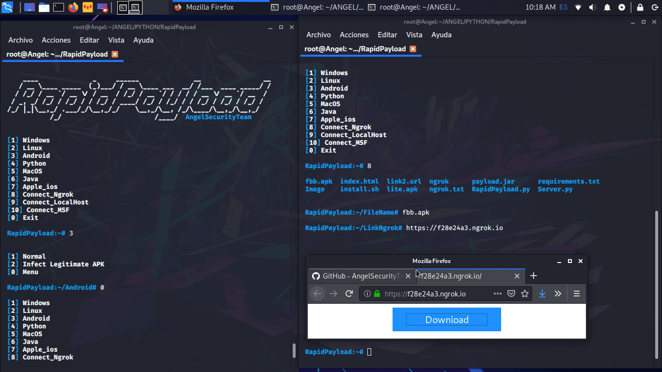 RapidPayload - Payload Generator