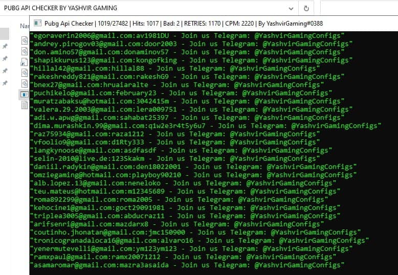 PUBG API Checker by Yashvir Gaming