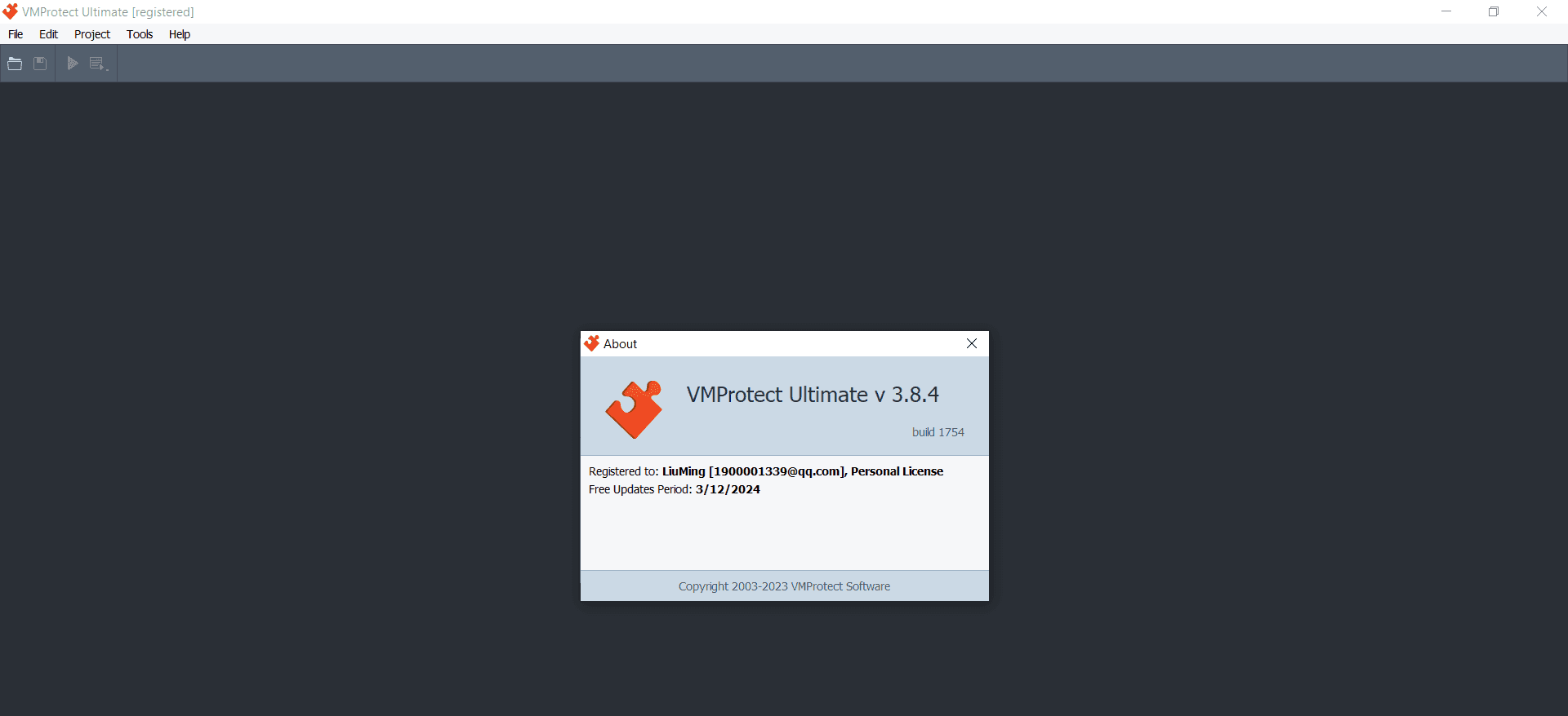 VMProtect Ultimate 3.8.4 - Cracked