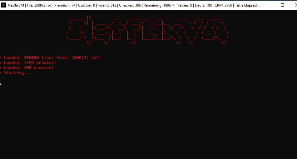 NetflixVM by OG | Netflix Valid Mail Checker