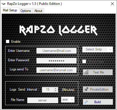 RapZo Logger v1.5
