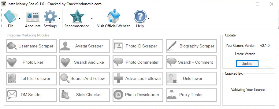 Insta Money Bot v2.1.0