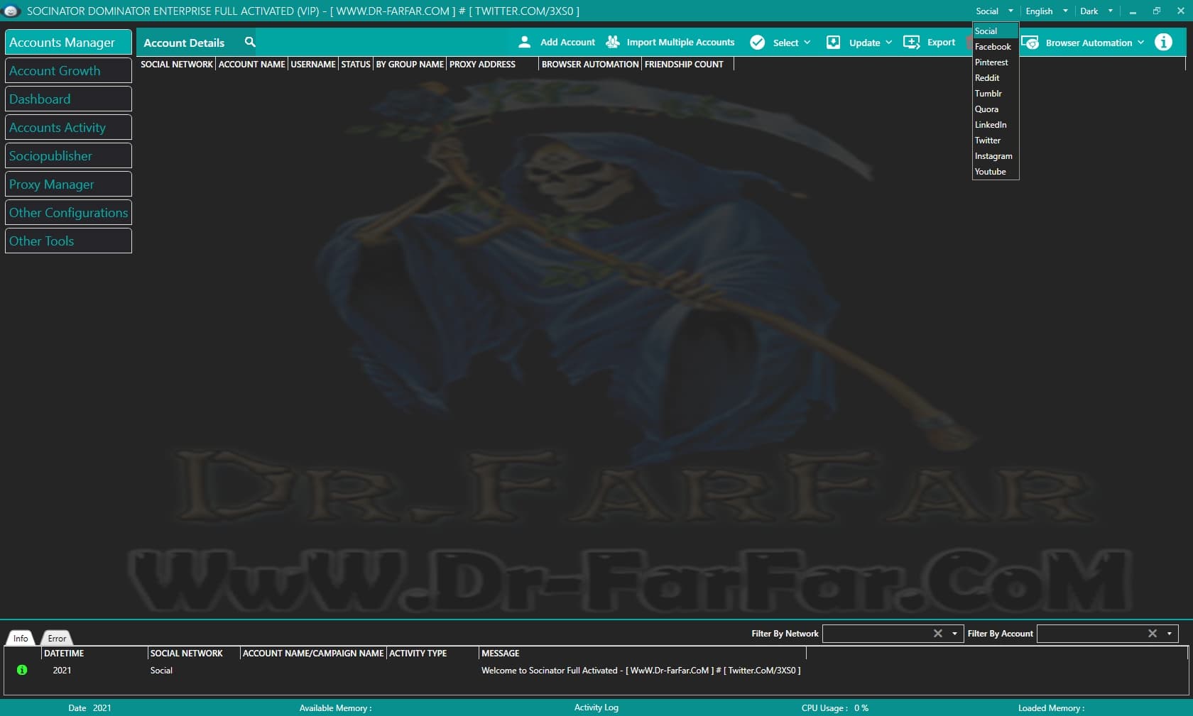 Socinator Dominator Enterprise