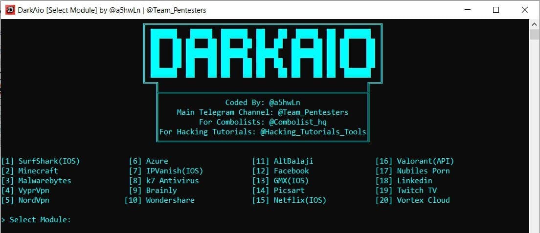 DarkAIO Cracked Edition