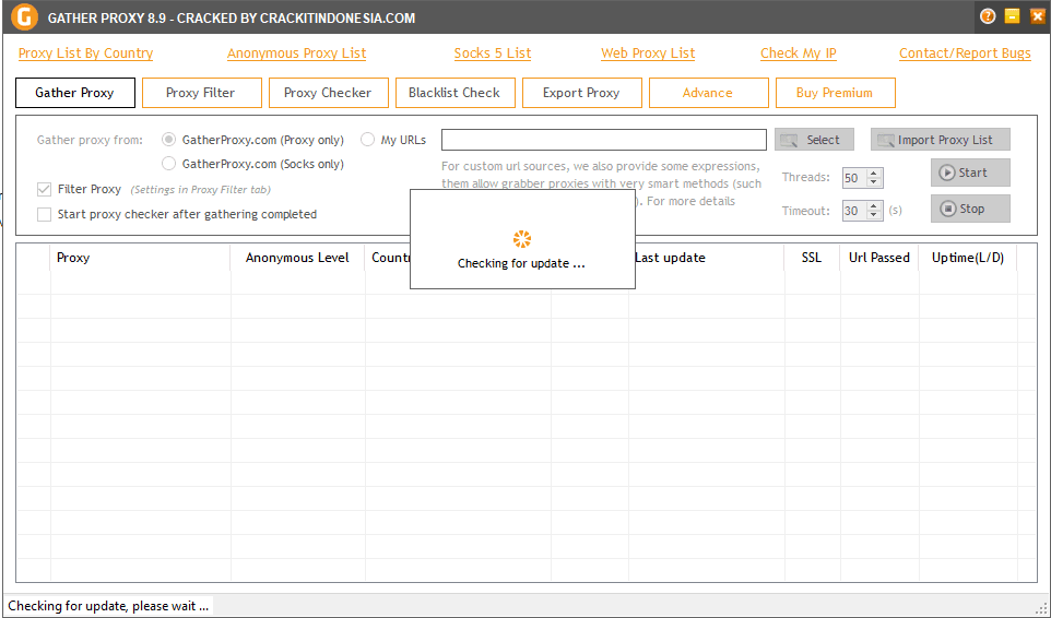 GatherProxy v8.9 Premium