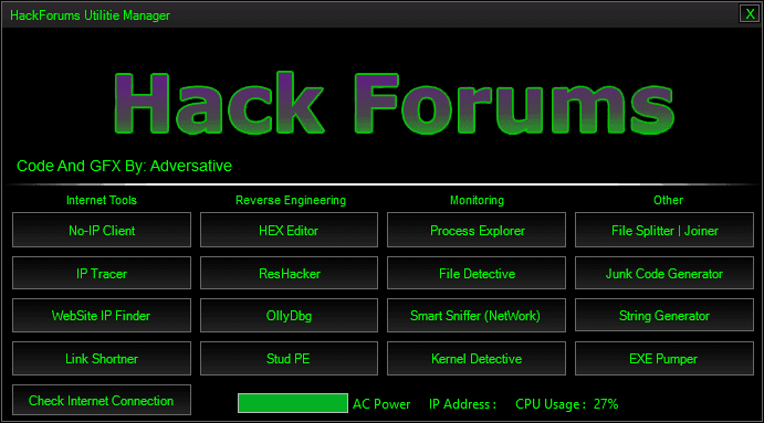 HackForums Utility Tool